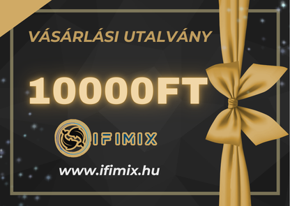 Ifimix horgász  ajándékkártya 10000ft