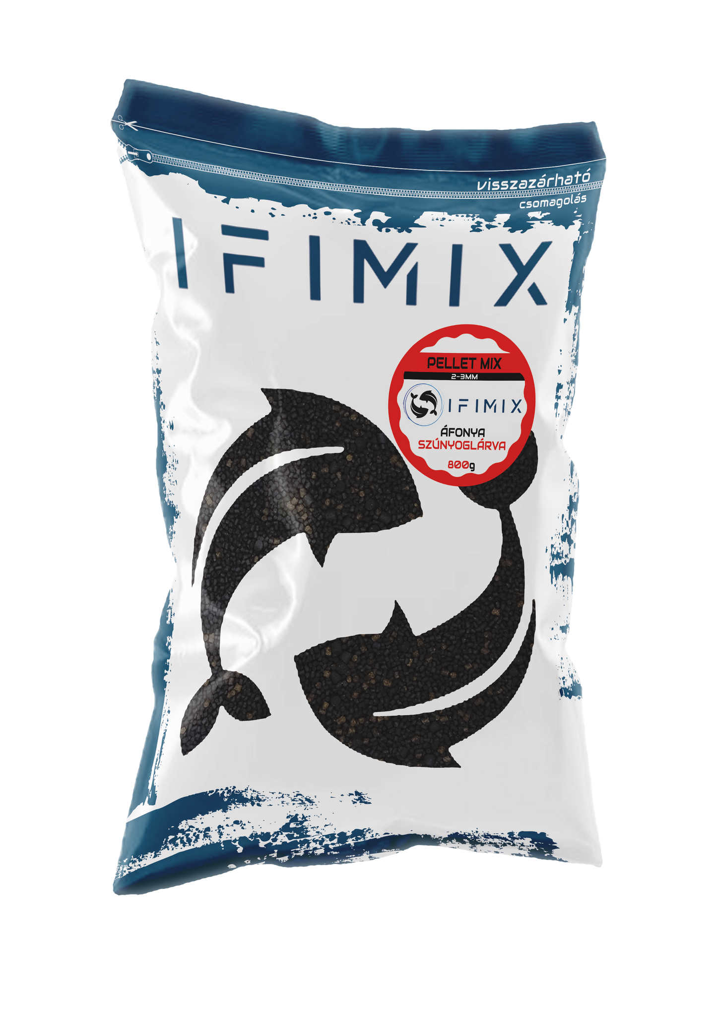 Áfonya-Szúnyoglárva Pellet Mix